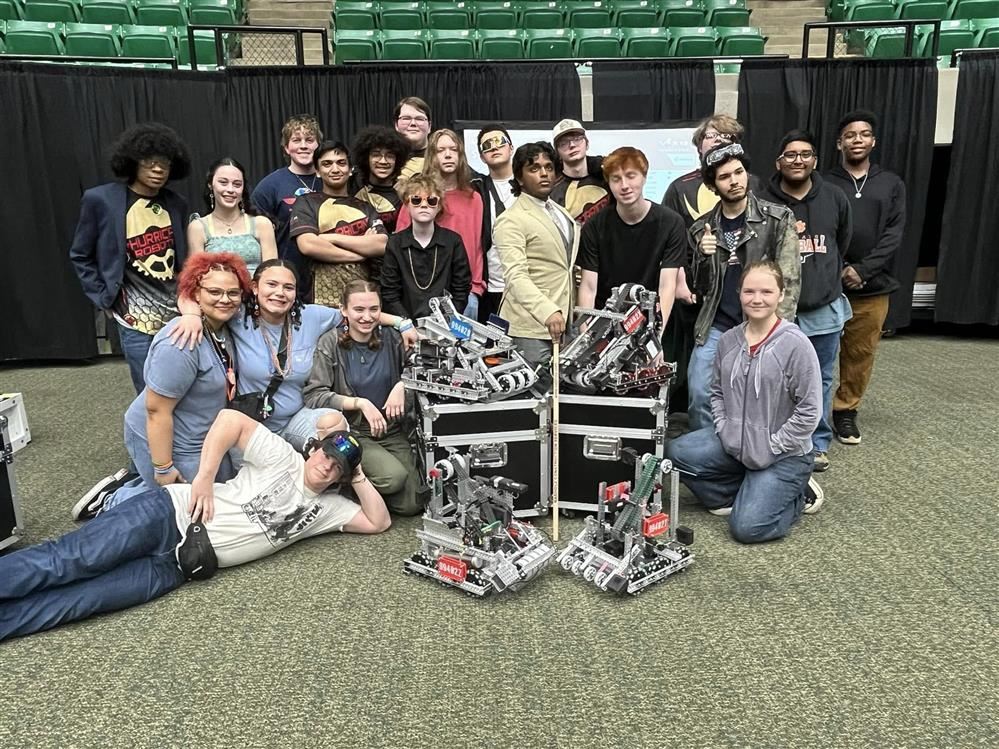  Hurricane Robotics Team 99402Z “Zenith” from The Academies at JHS just qualified for the 2025 VEX W