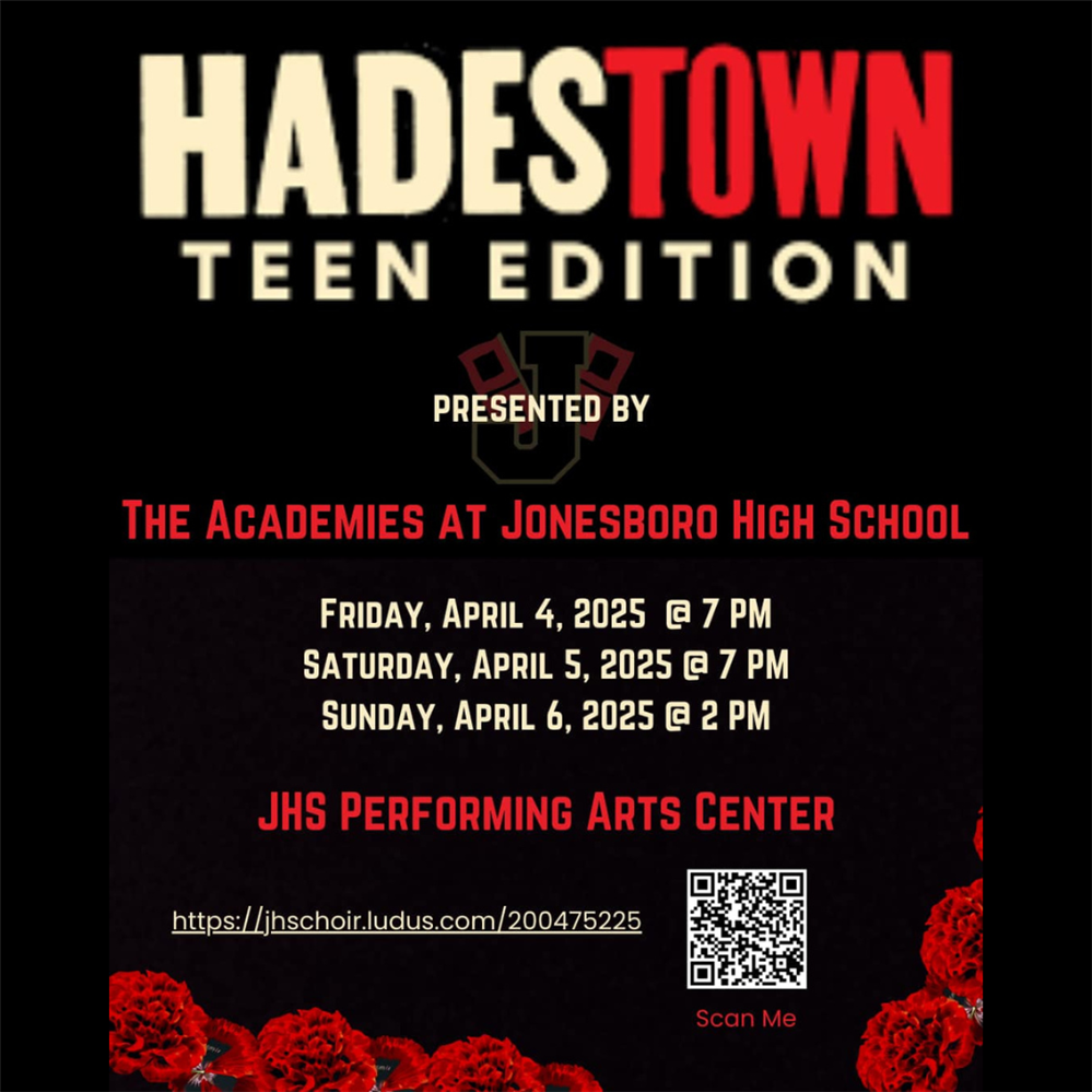  Hadestown dates and times